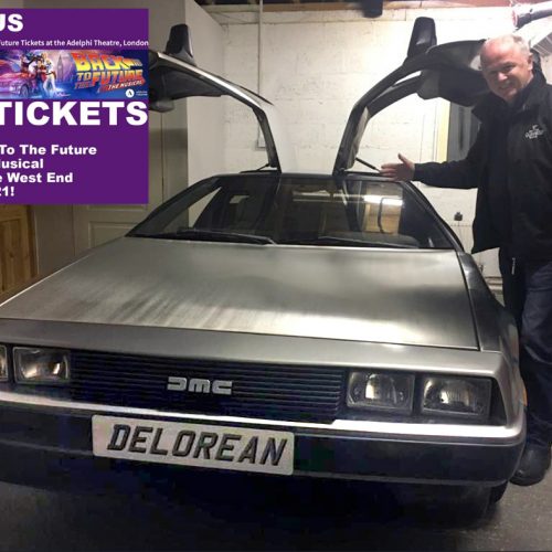 DAVID FLANNAGAN-Co Rosscommon-Delorean plus 2 tickets to back to the futre west end theatre london-32nd winner-Cm Competitions NI