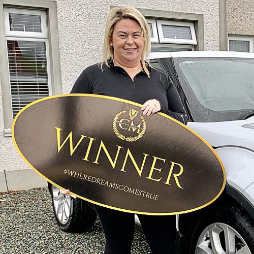 ERIN QUINN-Rasharkin-23rd winner-Range Rover Evoque- CM Competitions NI Ltd